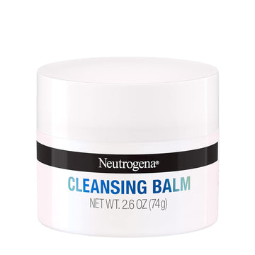Neutrogena Makeup Melting Cleansing Balm, Face Cleansing Balm to Gently Melt Away Dirt, Oil, Makeup & Waterproof Mascara Leaving Skin Soft & Conditioned, Fragrance- & Paraben-Free, 2.6 oz