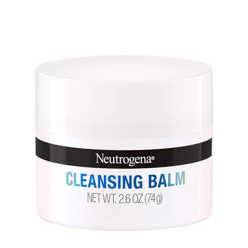 Neutrogena Makeup Melting Cleansing Balm, Face Cleansing Balm To Gently Melt Away Dirt, Oil, Makeup & Waterproof Mascara Leaving Skin Soft & Conditioned, Fragrance- & Paraben-Free, 2.6 Oz