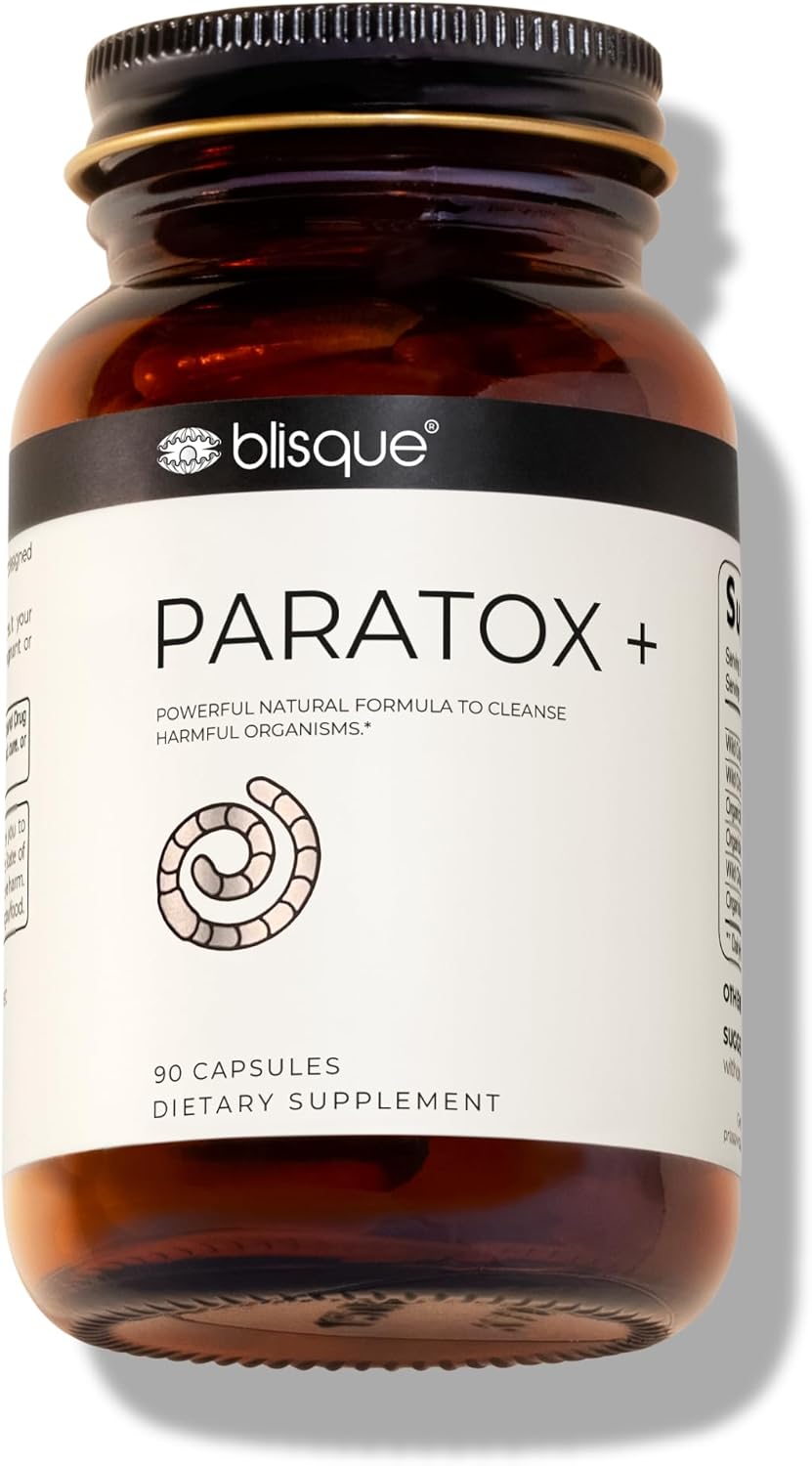 Blisque – Natural Para Targeted Cleanse Support Supplement | Doctor Approved | With Quassia Wood And Black Walnut Hulls | Vegan And Non-Gmo | 90 Capsules