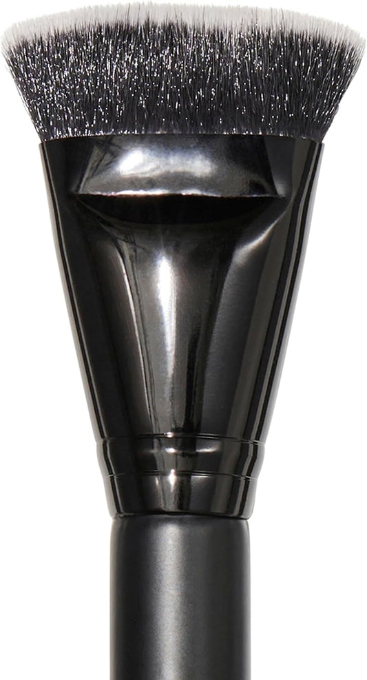 E.L.F. Contouring Brush, Dense, Soft, Synthetic, Lightweight, Versatile, Contours, Sculpts, Defines, Blends, Targets Cheekbones, Forehead & Jawline, Wet Or Dry Product