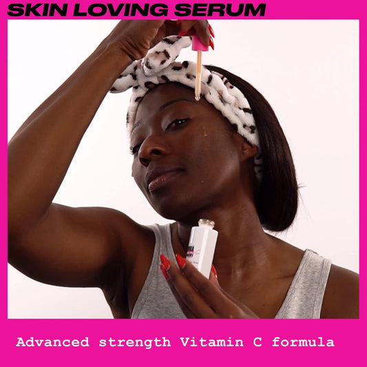 Uoma Vitamin C Serum By Sharon C. Supa Natural Glow (C20) Serum For Face With Hyaluronic Acid + Niacinamide + Vitamin E. Glow Boosting Face Moisturiser For Women & Men. Vegan Face Serum 30Ml
