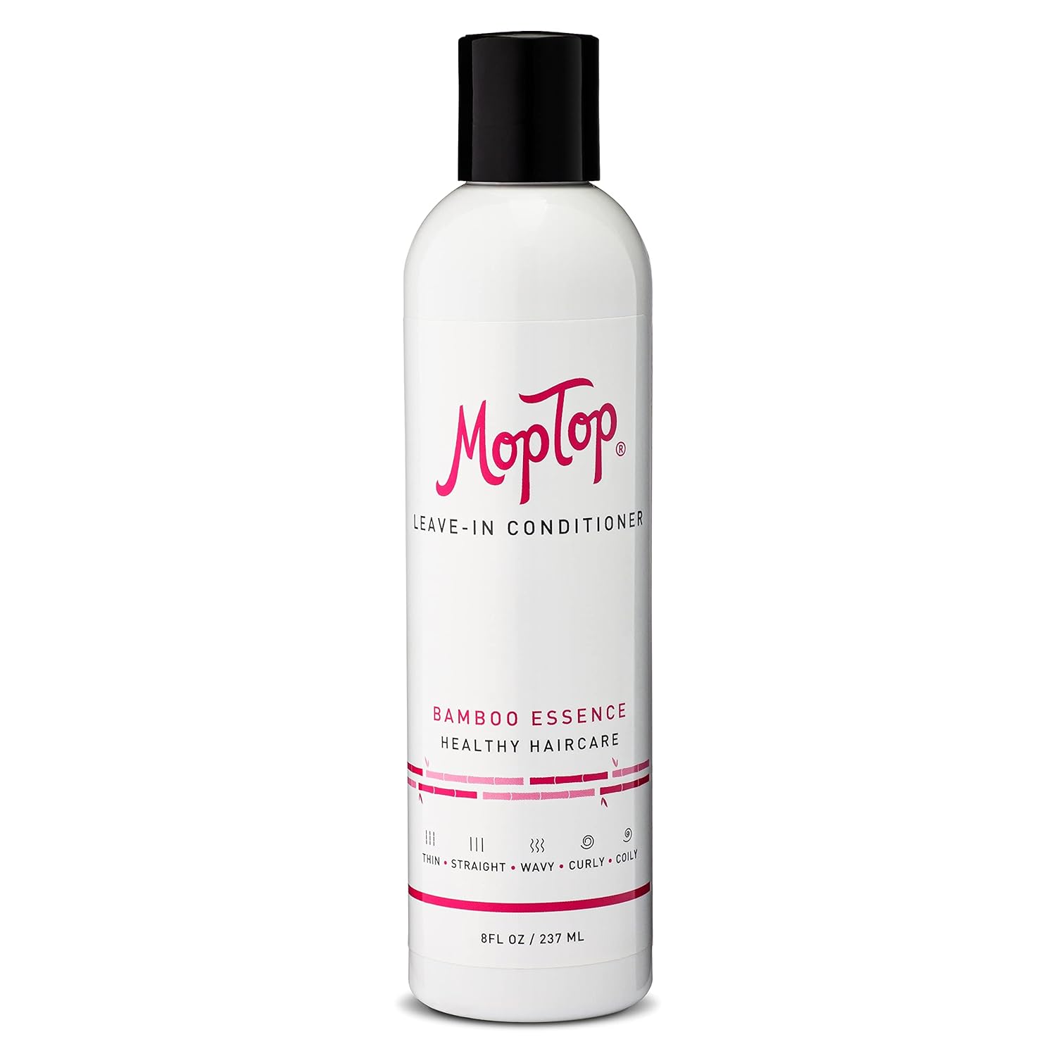 Moptop Leave-In Conditioner For Fine, Thick, Wavy, Curly & Kinky-Coily Natural Hair, Anti Frizz Curl Moisturizer & Lightweight Curl Enhancer W/Aloe, Great For Dry Hair- 8Oz