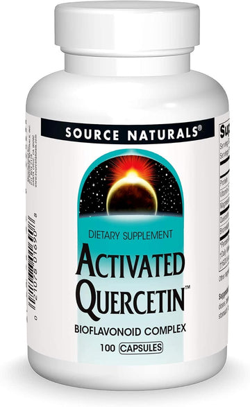 Source Naturals Activated Quercetin, for Seasonal & Immune Support - 100 Capsules