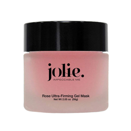 Jolie Rose Firming Mask - Ultra Hydrating, Plumping Gel Mask W/Hyaluronic & Rose Water 2 Oz. : Beauty & Personal Care