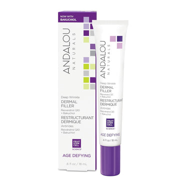 Andalou Naturals Deep Wrinkle Dermal Filler, Aloe Vera, 0.6 Fl Oz