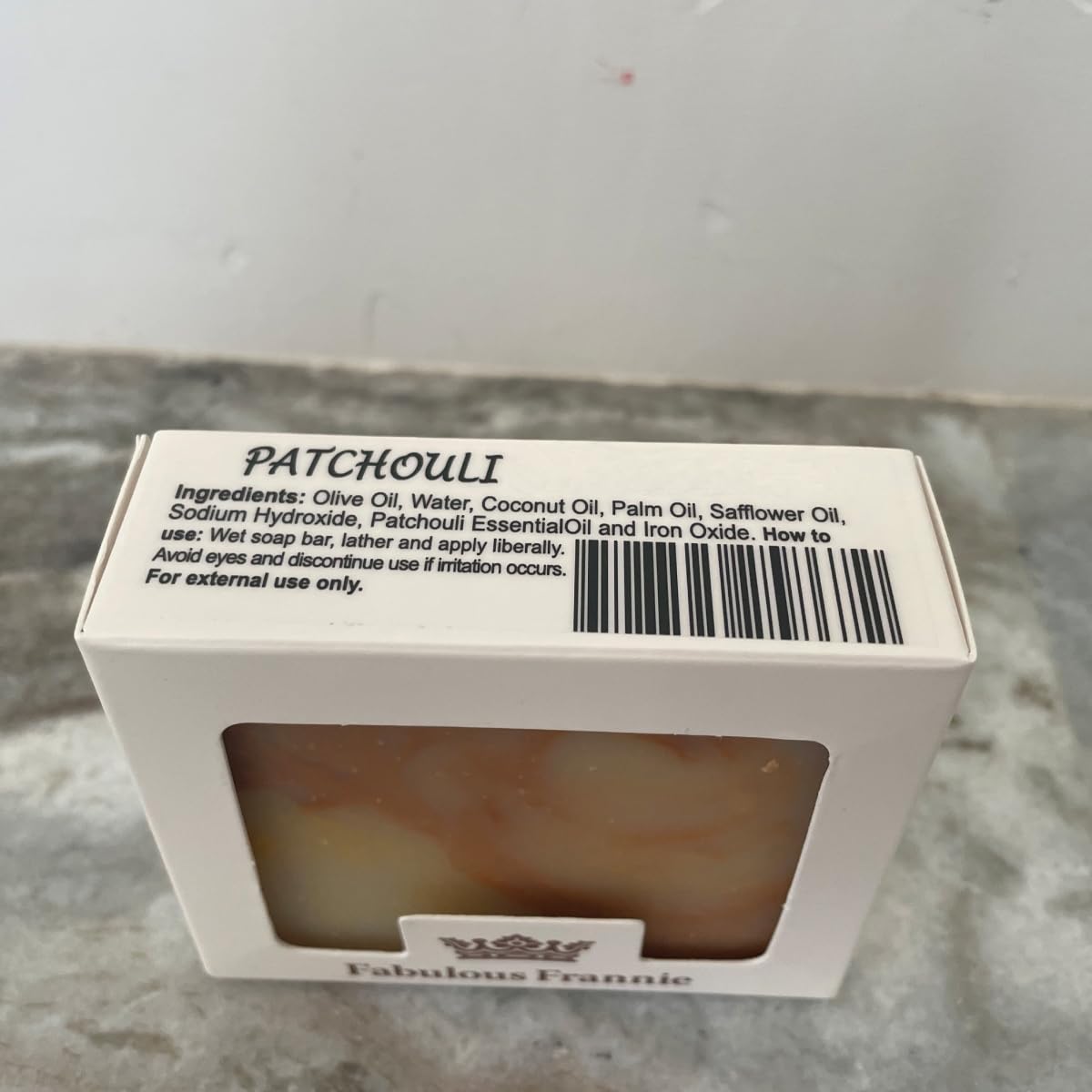 Fabulous Frannie 100% Natural Herbal Soap 4 Oz Made With Pure Essential Oils (Lemongrass) : Beauty & Personal Care