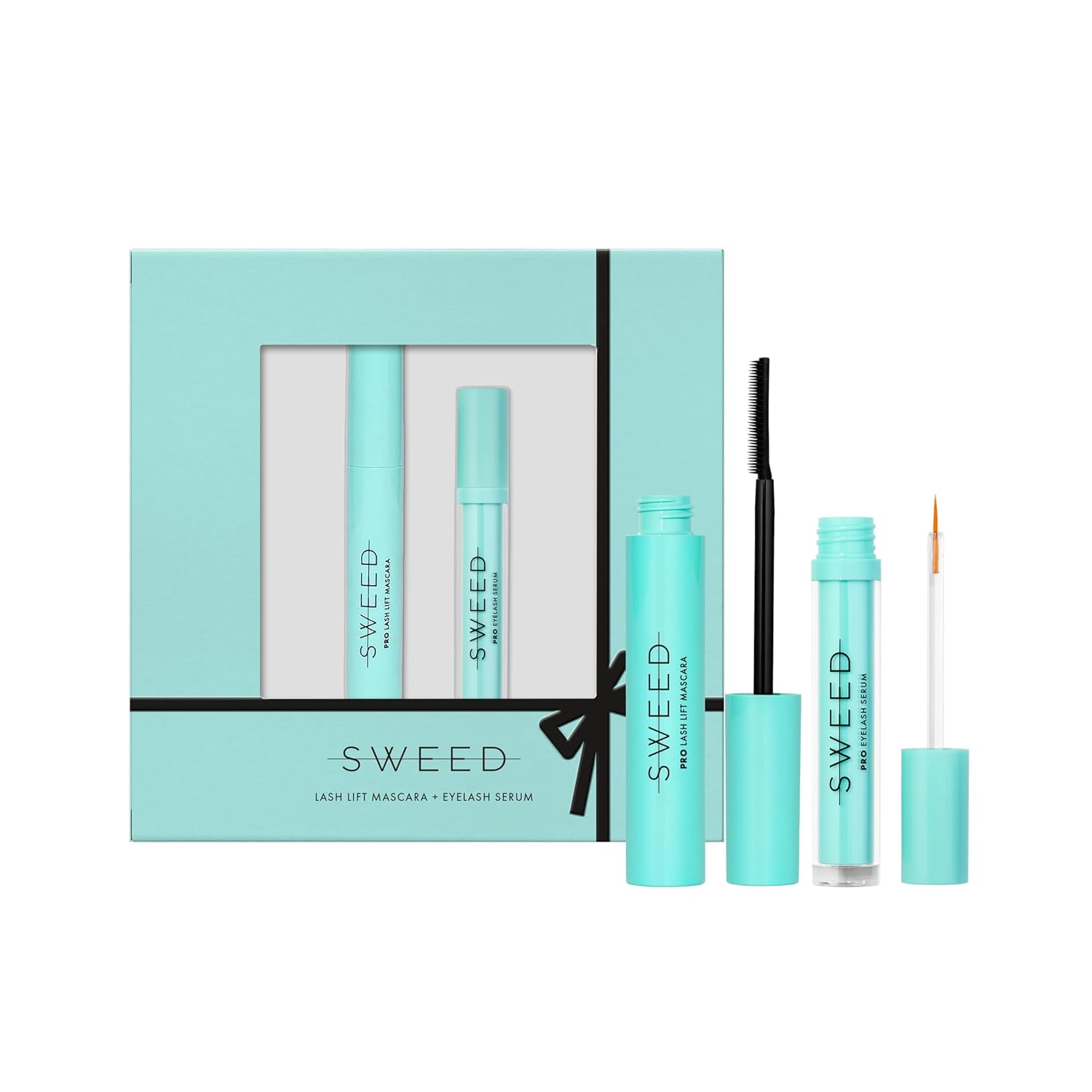 Sweed - Lash Lift Gift Set (Lash Lift Mascara + Eyelash Serum) | Vegan, Cruelty-Free, Clean Beauty : Beauty & Personal Care