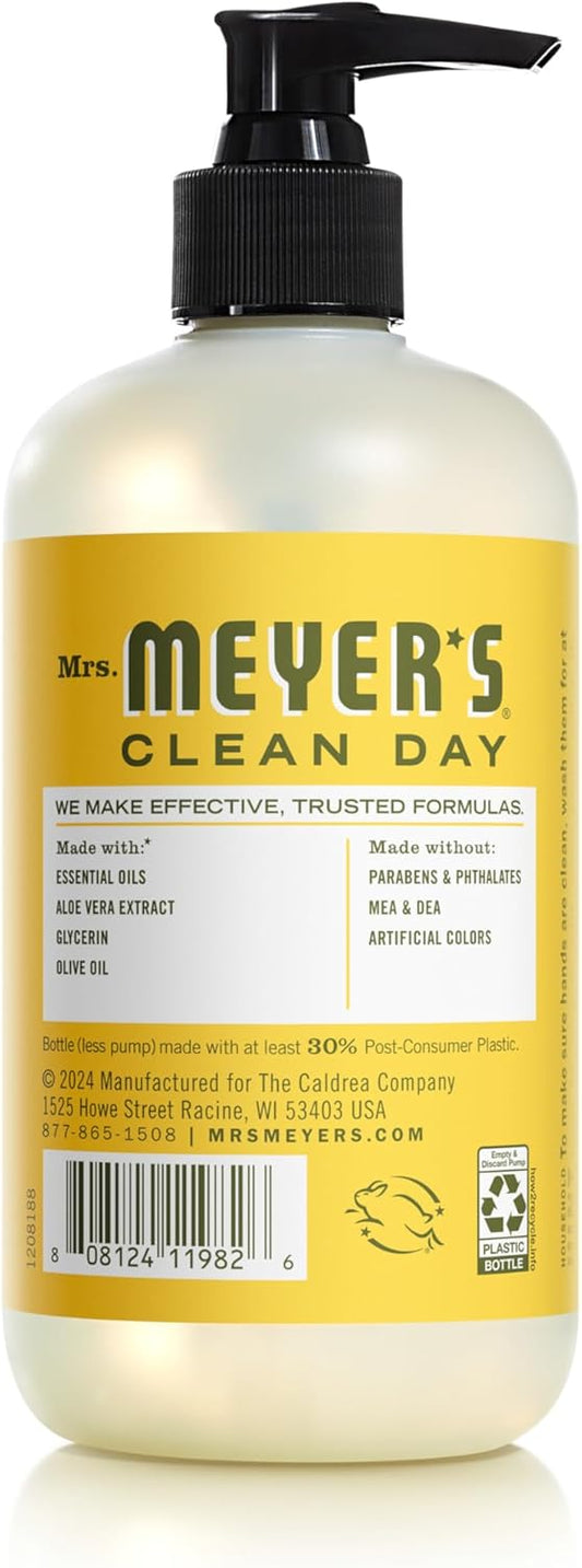 Mrs. Meyer'S Clean Day Liquid Hand Soap, Dandelion Scent, 12.5 Ounce Bottle