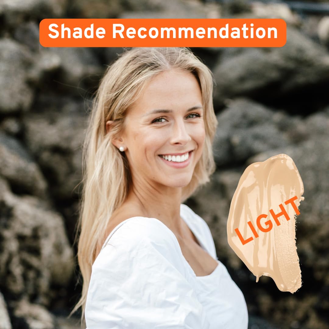 Suntegrity 5 In 1 Tinted Mineral Sunscreen For Face (Spf 30-2 Oz) - Fair | Bb Cream Moisturizer With Physical Uva/Uvb Broad Spectrum Protection | Safe For Sensitive Skin : Beauty & Personal Care