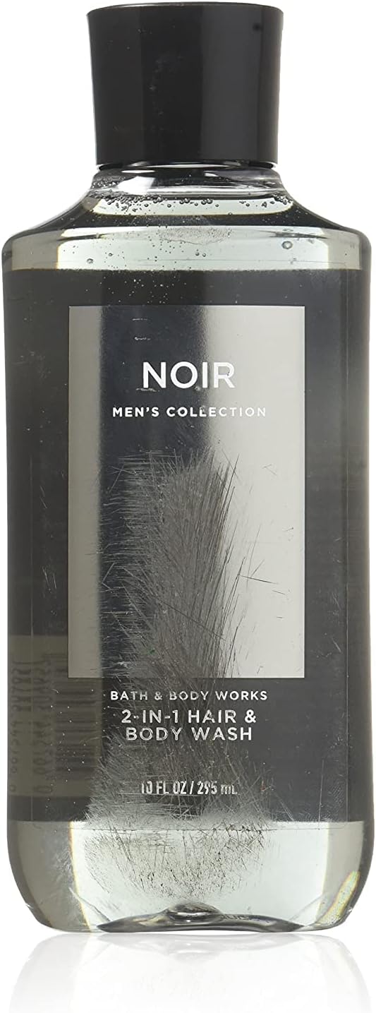 Bath Body Works Noir For Men 10.0 Oz 2 In 1 Hair Body Wash By Bath & Body Works