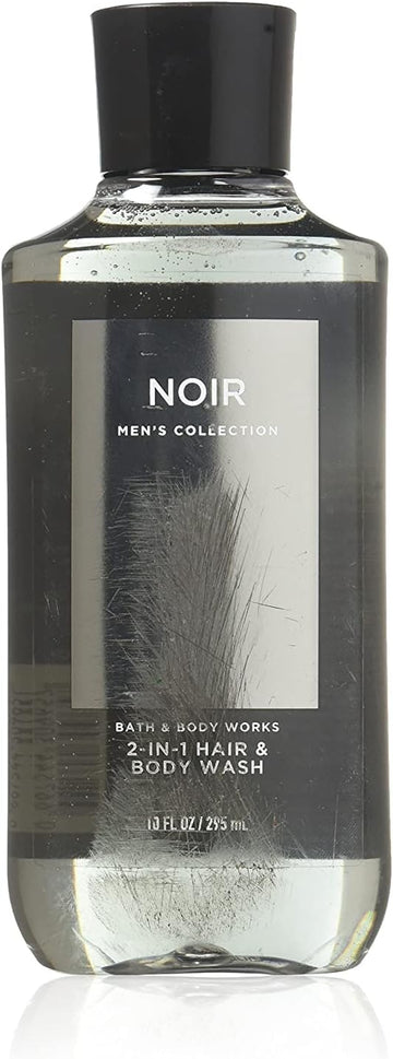 Bath Body Works Noir For Men 10.0 Oz 2 In 1 Hair Body Wash By Bath & Body Works