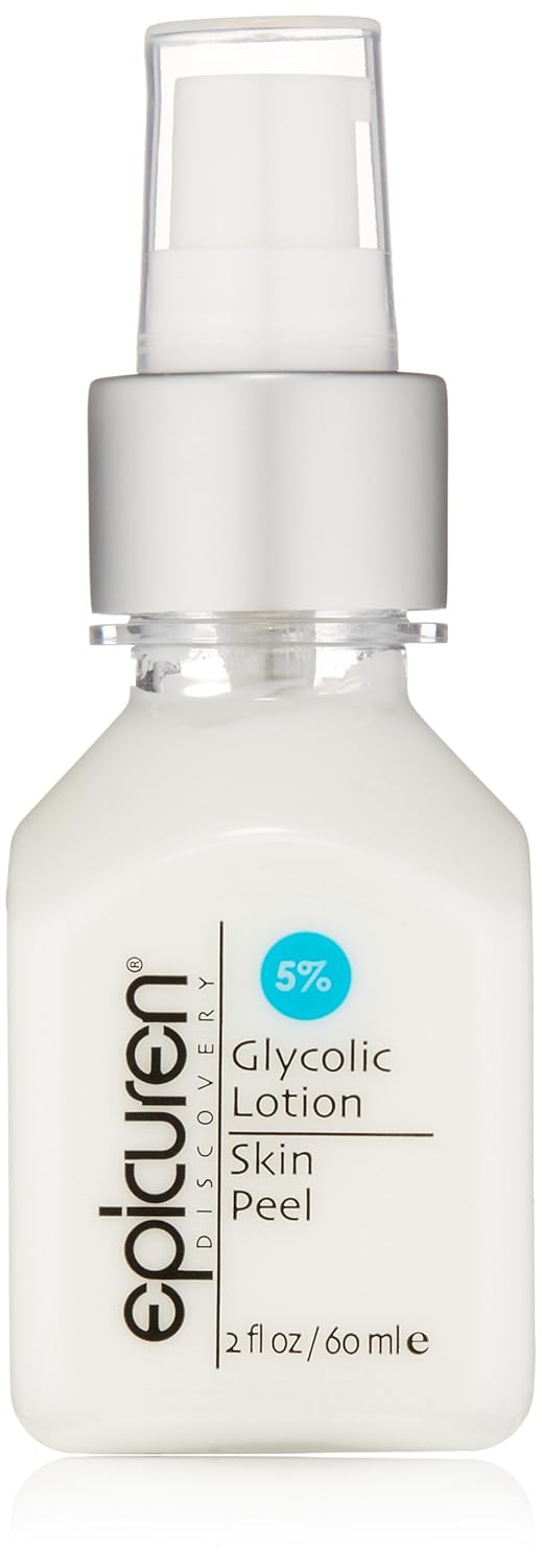 Epicuren Discovery Glycolic Lotion Face Peel 5%, 2 Oz. : Beauty & Personal Care