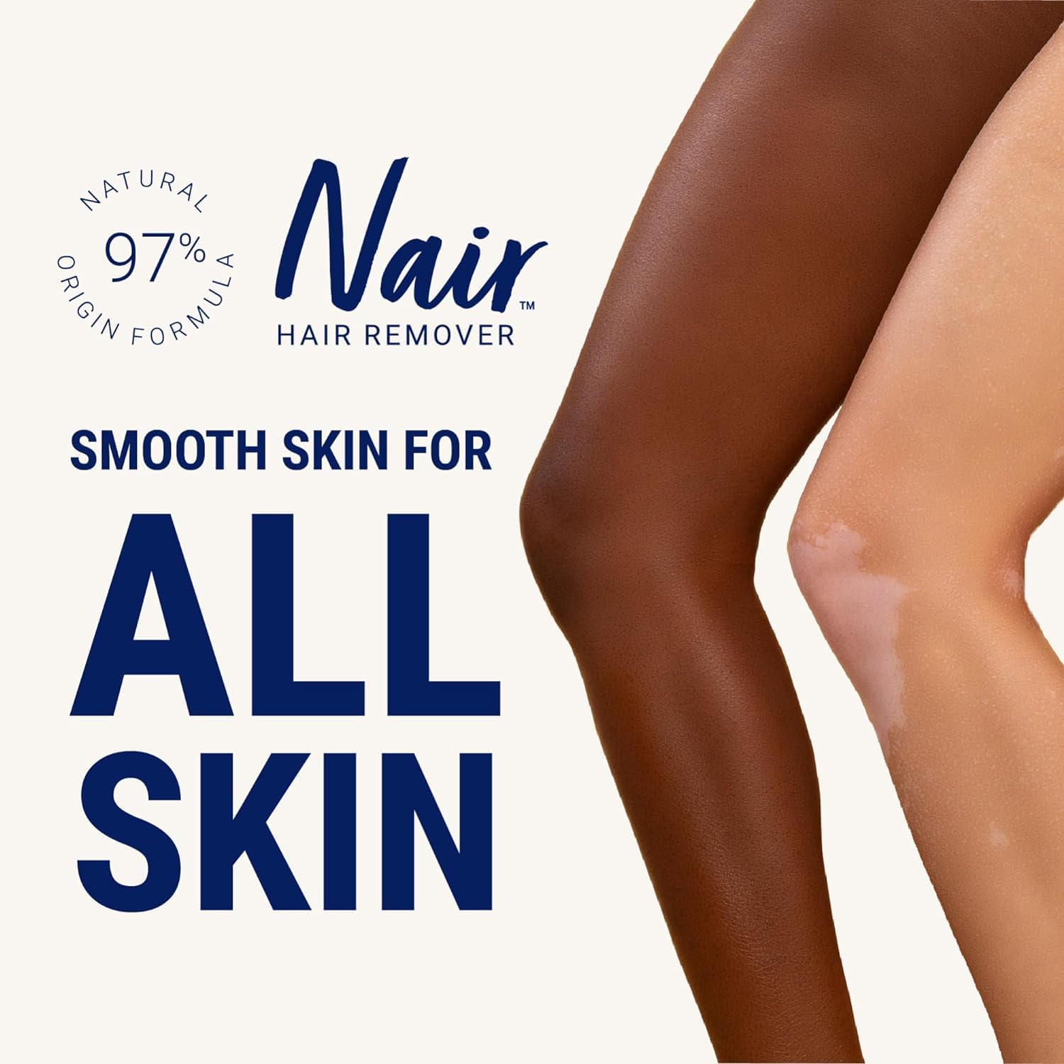 Nair Hair Remover Wax Ready- Strips 40 Count Legs/Body by Nair : Beauty & Personal Care