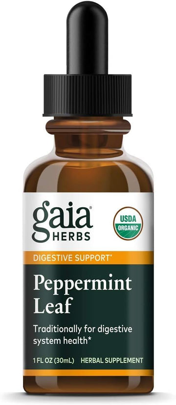 Gaia Herbs Peppermint Leaf, 1- Bottle (Pack of 2)