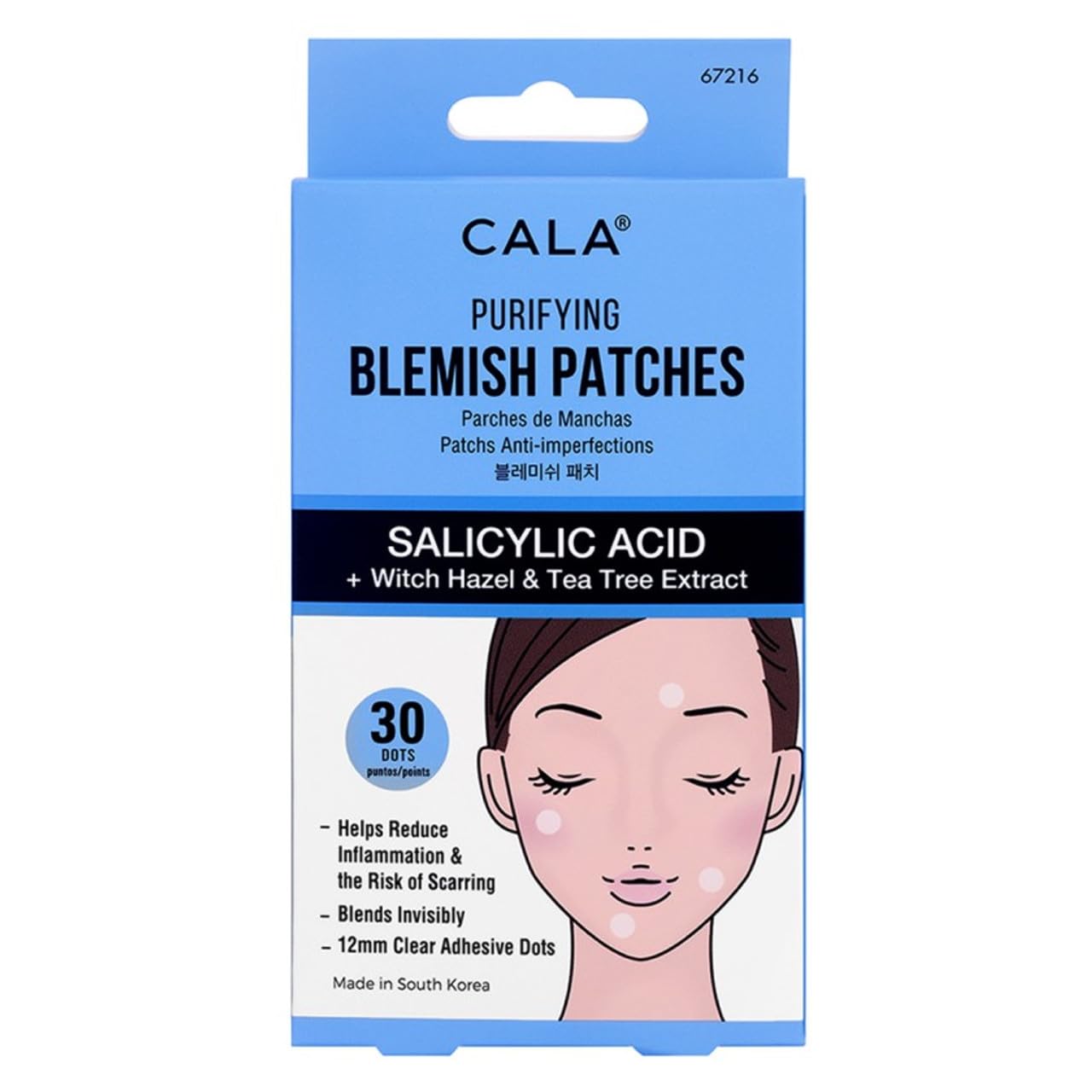 Cala Purifying Blemish Patches (3Sheets) : Beauty & Personal Care
