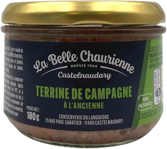 La Belle Chaurienne Farmhouse Terrine 180G X 6