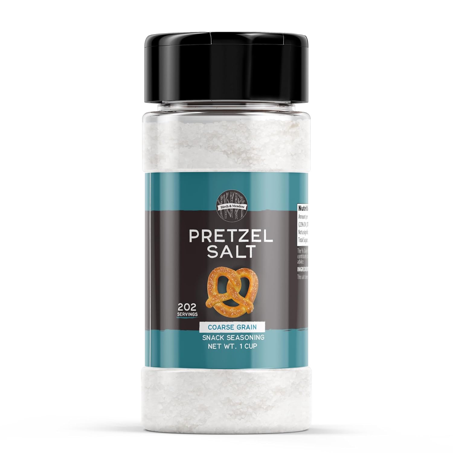 Birch & Meadow 1 Cup Of Pretzel Salt, Coarse, Heat Resistant