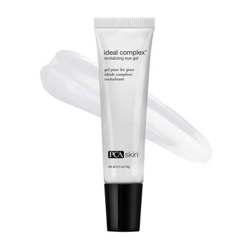 Pca Skin Ideal Complex Revitalizing Eye Gel, Restorative Eye Gel, Upper And Under Eye Serum, 0.5 Oz Tube