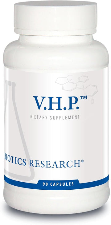 Biotics Research V.H.P. – Valerian, Hops, Passionflower, Gaba, Anxiolytic, Relaxation Formula, 90 Capsules