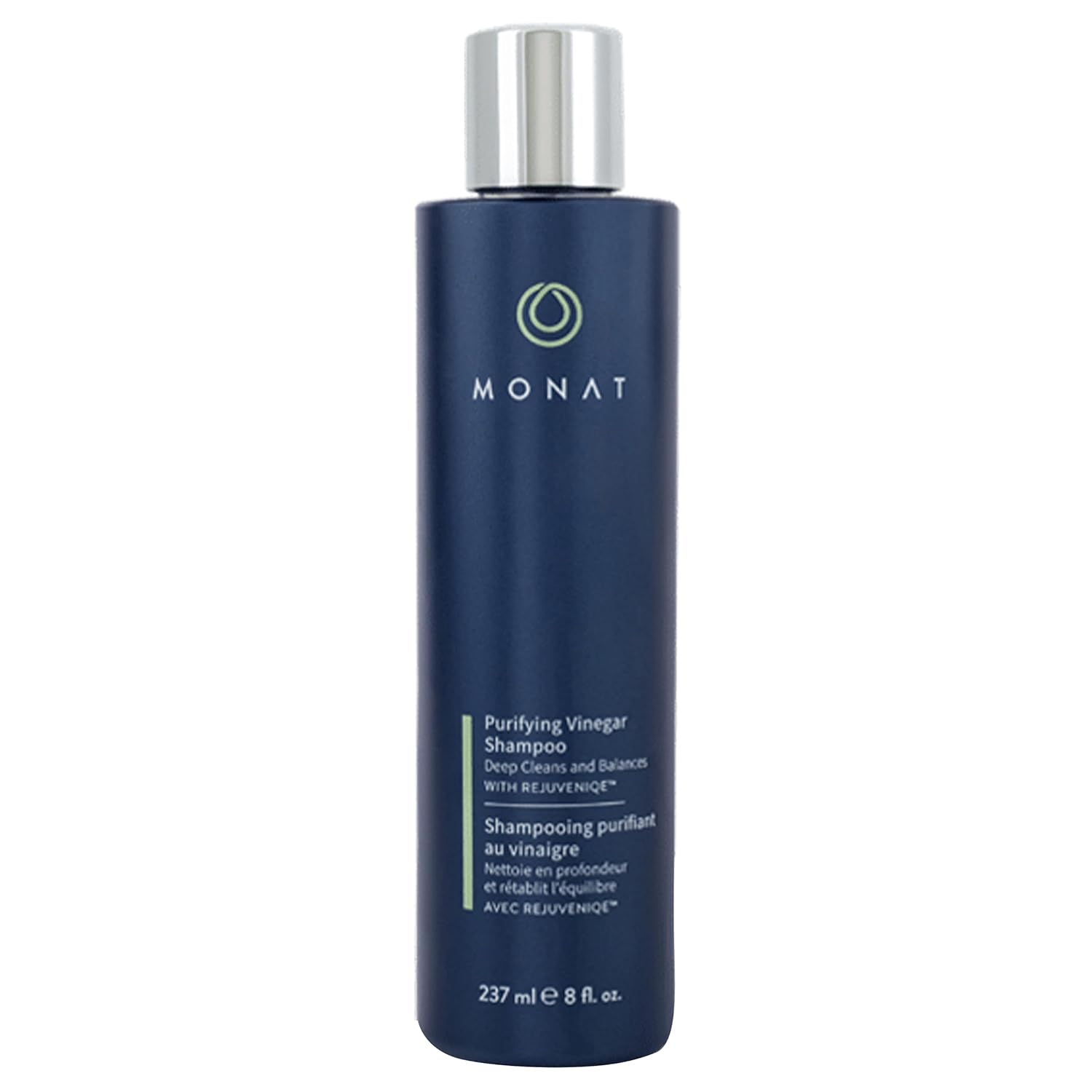 MONAT Purifying Vinegar Shampoo - Gentle High-Performance Apple Cider Vinegar Shampoo & Potent AHA Natural Shampoo Deeply Cleanses, Purifies & Hydrates Hair - Net Wt. 237 ml / 8 fl. oz