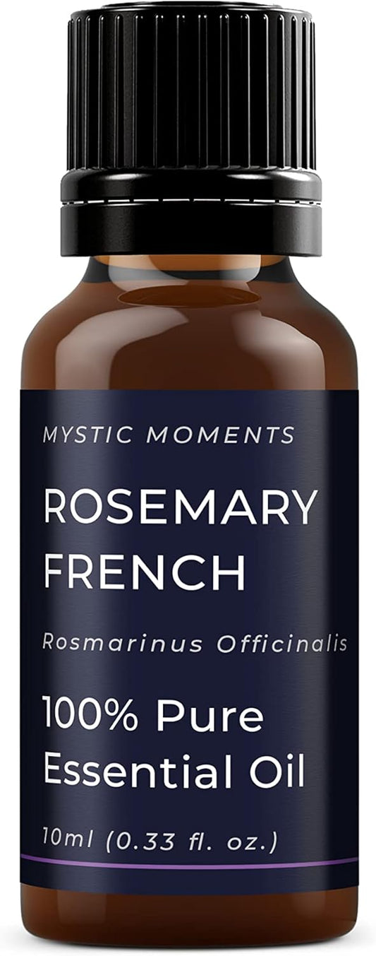 Mystic Moments | Rosemary French Essential Oil 10Ml - Pure & Natural Oil For Diffusers, Aromatherapy & Massage Blends Vegan Gmo Free