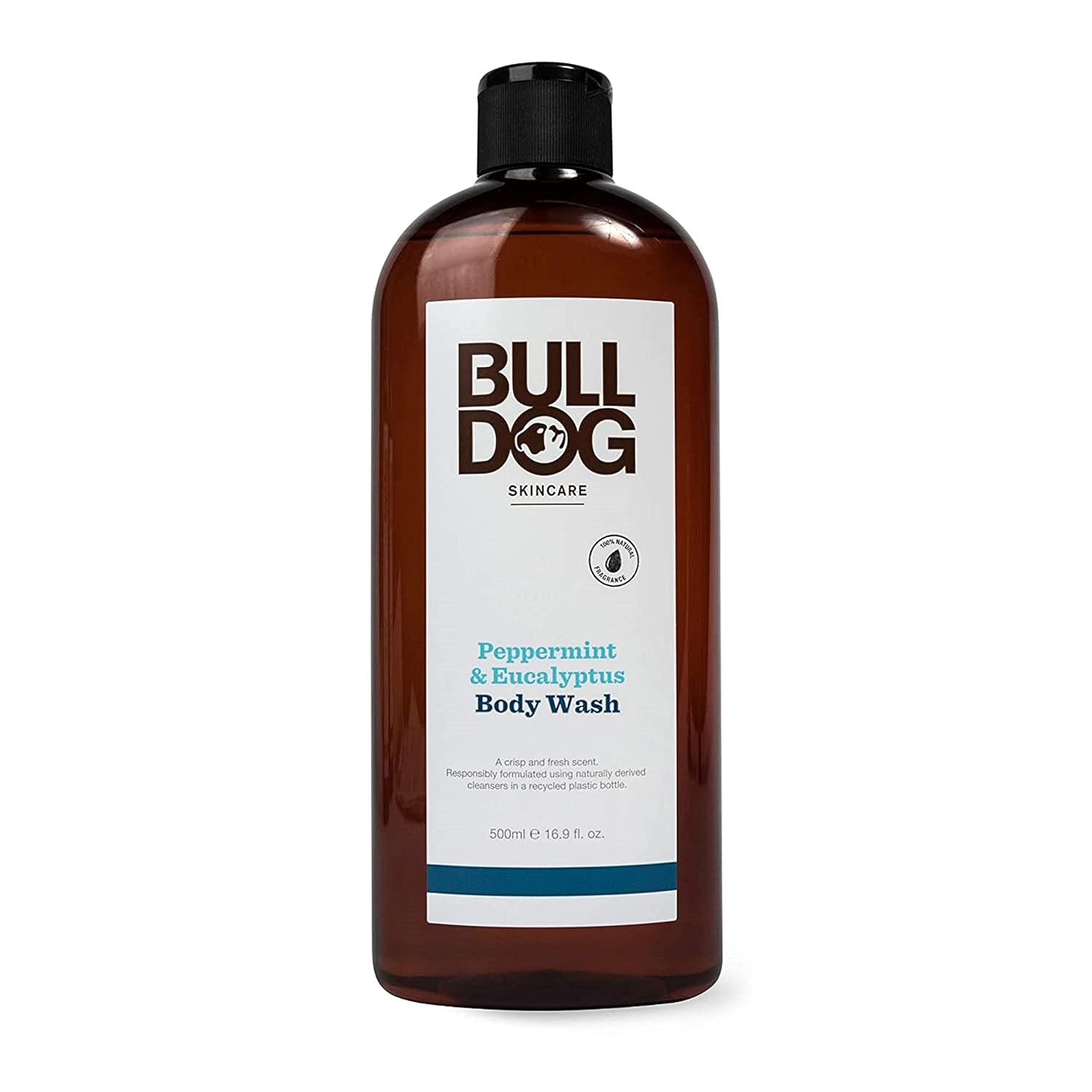 Bulldog Mens Skincare And Grooming Body Wash, Lemon And Bergamot, Lemon, 16.9 Fluid Ounce