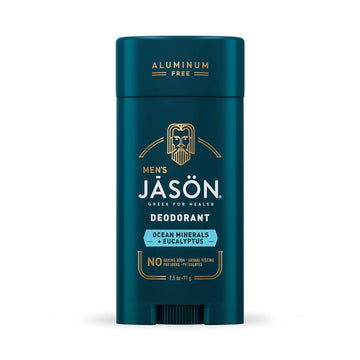 JASON Men's Hydrating Deodorant Stick, 2.5 oz