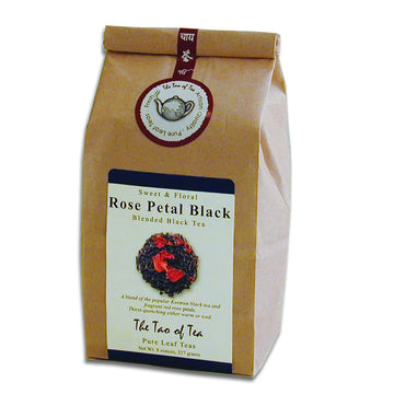 The Tao Of Tea, Rose Petal Black Tea, 8 Ounce Bag