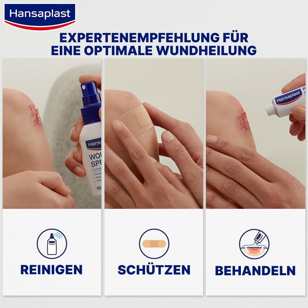 Hansaplast Aqua Protect Plasters - Waterproof Wound Plasters With Extra Strong Adhesion, Ideal For Showering, Swimming & Bathing (20 Strips)