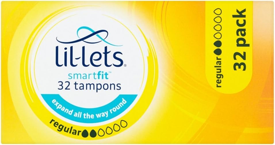 Lil-Lets SmartFit Regular Non-Applicator Tampons - pack of 32 : Amazon.co.uk: Health & Personal Care