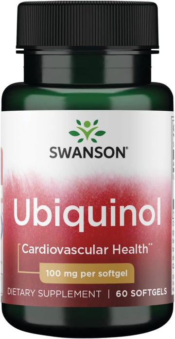 Swanson Ubiquinol 100 Milligrams 60 Sgels