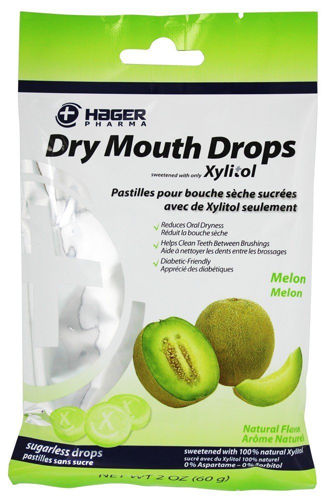 Dry Mouth Drops Melon 26 Ct