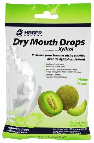Dry Mouth Drops Melon 26 Ct
