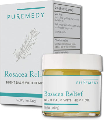 Puremedy Natural/Unscented Rosacea Relief Homeopathic Salve, 1 Ounce
