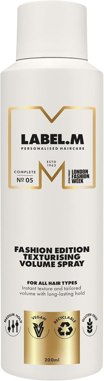 Label.M Fashion Edition Texturising Volume Spray 200Ml