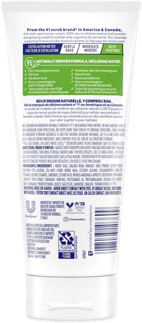 St Ives Fresh Skin Invigorating Apricot Scrub 170 G/6Oz