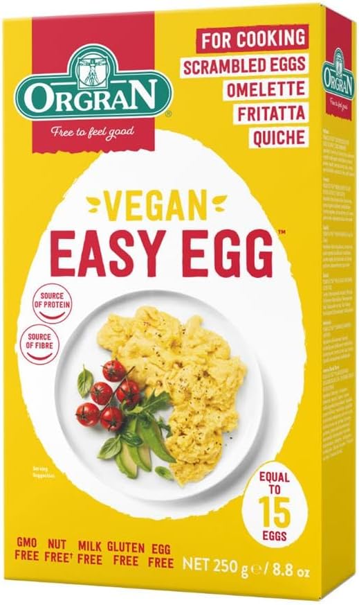 Orgran Vegan Easy Egg Pouch 250G (Pack Of 2)