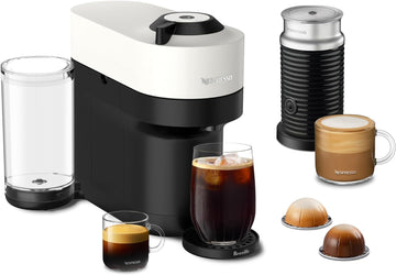 Nespresso Vertuo Pop+ By Breville With Milk Frother, White