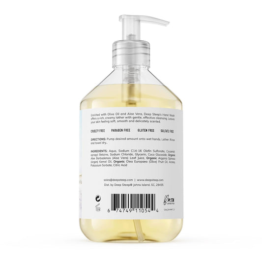 Deep Steep Liquid Hand Wash, 17.6 Ounces (Cypress Fennel)