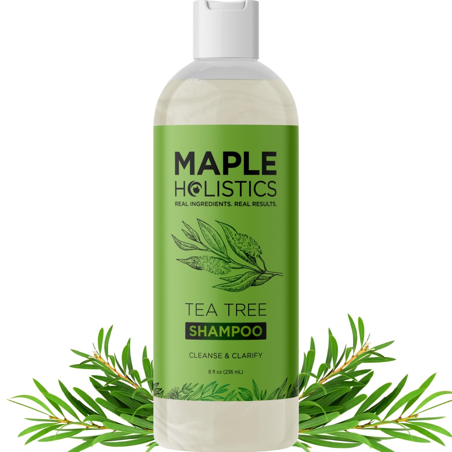 Tea Tree Shampoo for Men and Women - Invigorating Tea Tree Oil Shampoo Sulfate Free with Rosemary Essential Oil - Refreshing Daily Clarifying Shampoo for Build Up plus Dry or Oily Hair and Scalp Care