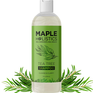 Tea Tree Shampoo for Men and Women - Invigorating Tea Tree Oil Shampoo Sulfate Free with Rosemary Essential Oil - Refreshing Daily Clarifying Shampoo for Build Up plus Dry or Oily Hair and Scalp Care