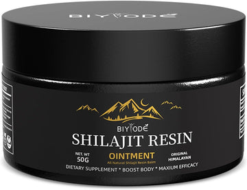 Pure Himalayan Shilajit Resin 600Mg | 50 Servings With Fulvic Acid & 85+ Trace Minerals | Vegan, Non-Gmo Energy Supplement For Men & Women | Ancient Ayurvedic Formula