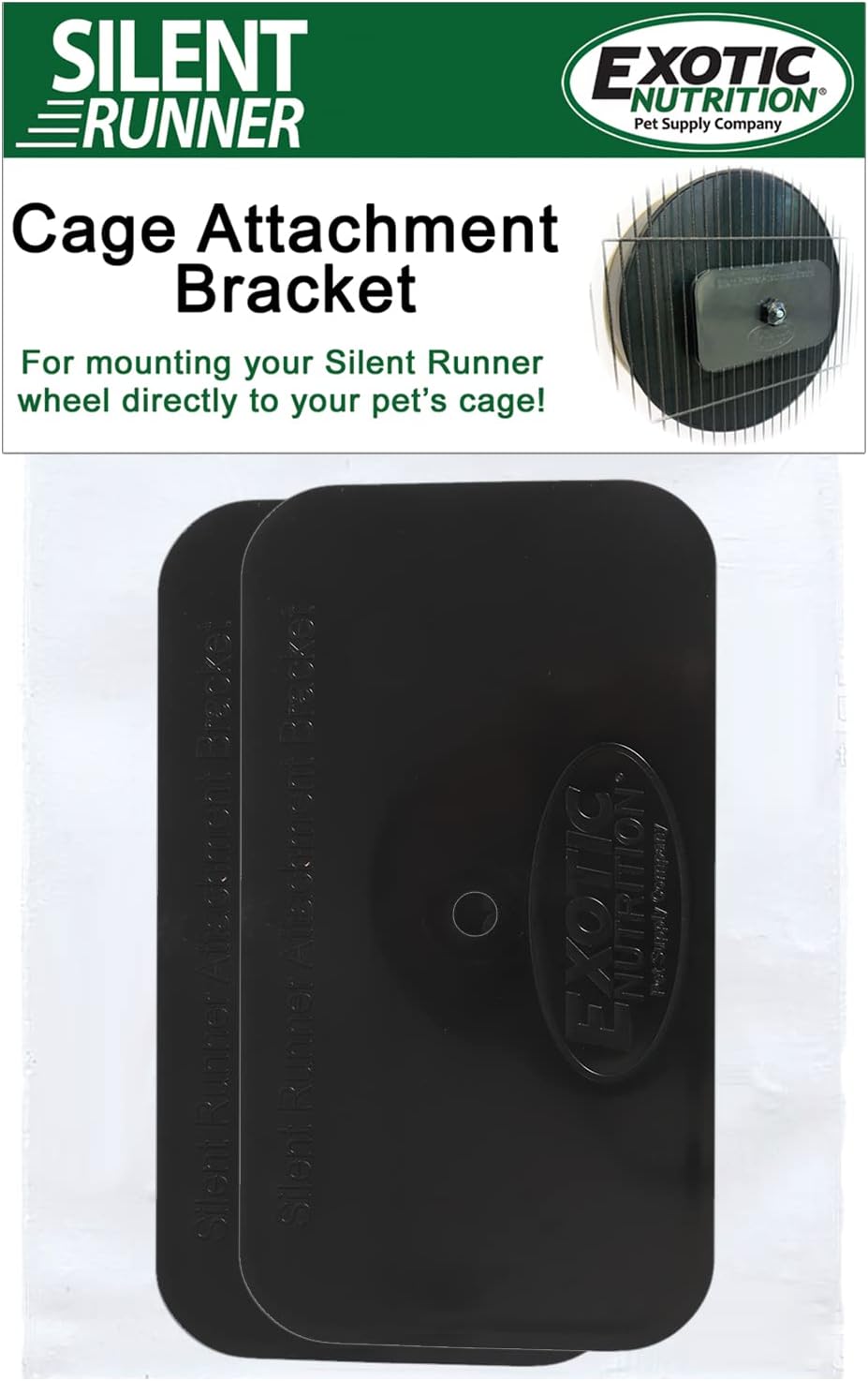 Cage Attachment For Silent Runner Exercise Wheels (Large)