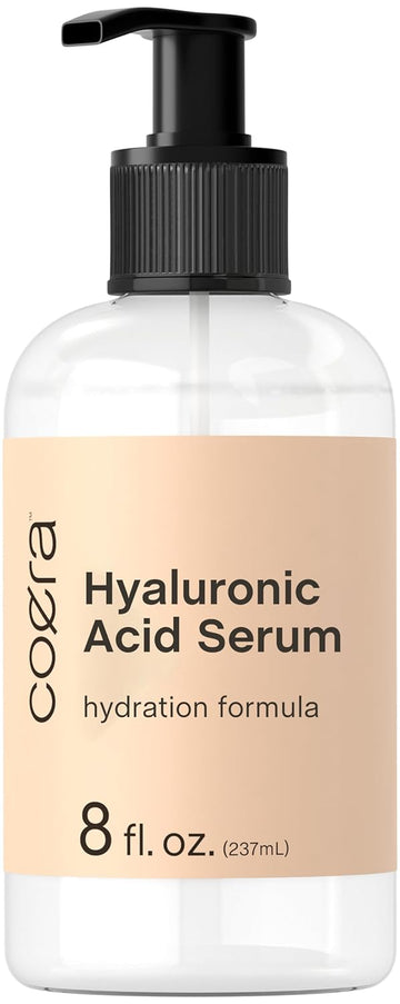 Coera Hyaluronic Acid Serum For Face | 8 Oz | Moisturizing Oil For Skin, Hair & Nails | Paraben & Sls Free