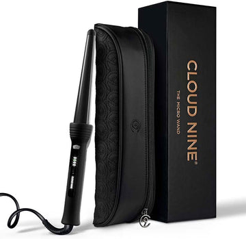 Cloud Nine The Waving Wand | Variable Temperature Control Mineral Infused Ceramic Barrel | 360° Swivel Cord