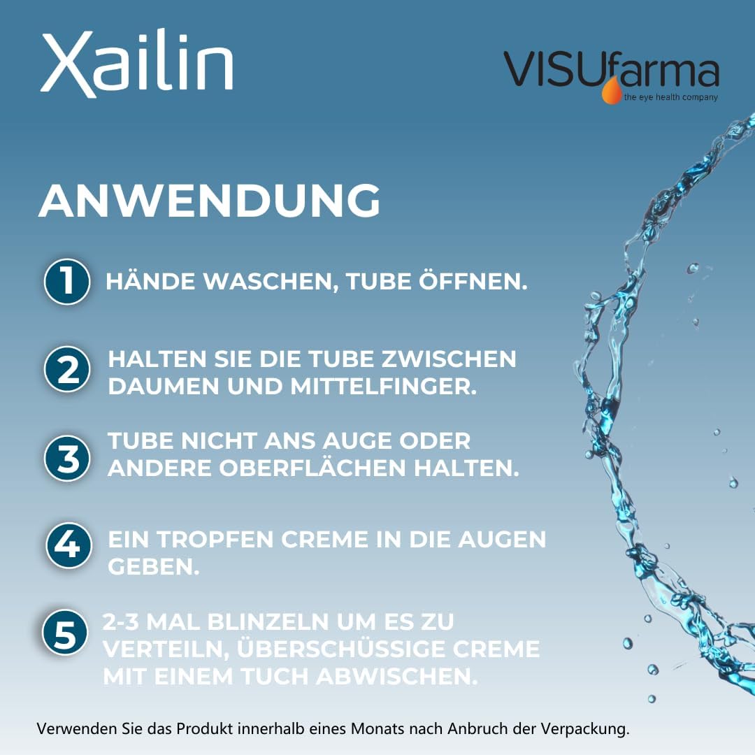 Xailin Night Lubricating Eye Ointment 5Gram