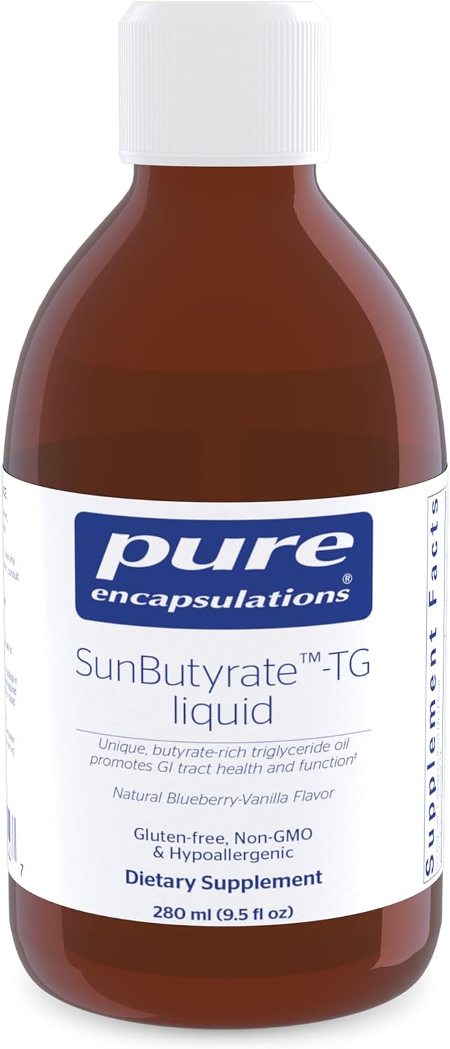 Pure Encapsulations Sunbutyrate-Tg Liquid | Helps Promote Gut Cell Function | 9.5 Fl. Oz