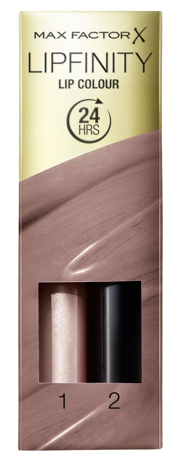 3 X Max Factor Lipfinity Lipstick Two Step New In Box - 190 Indulgent