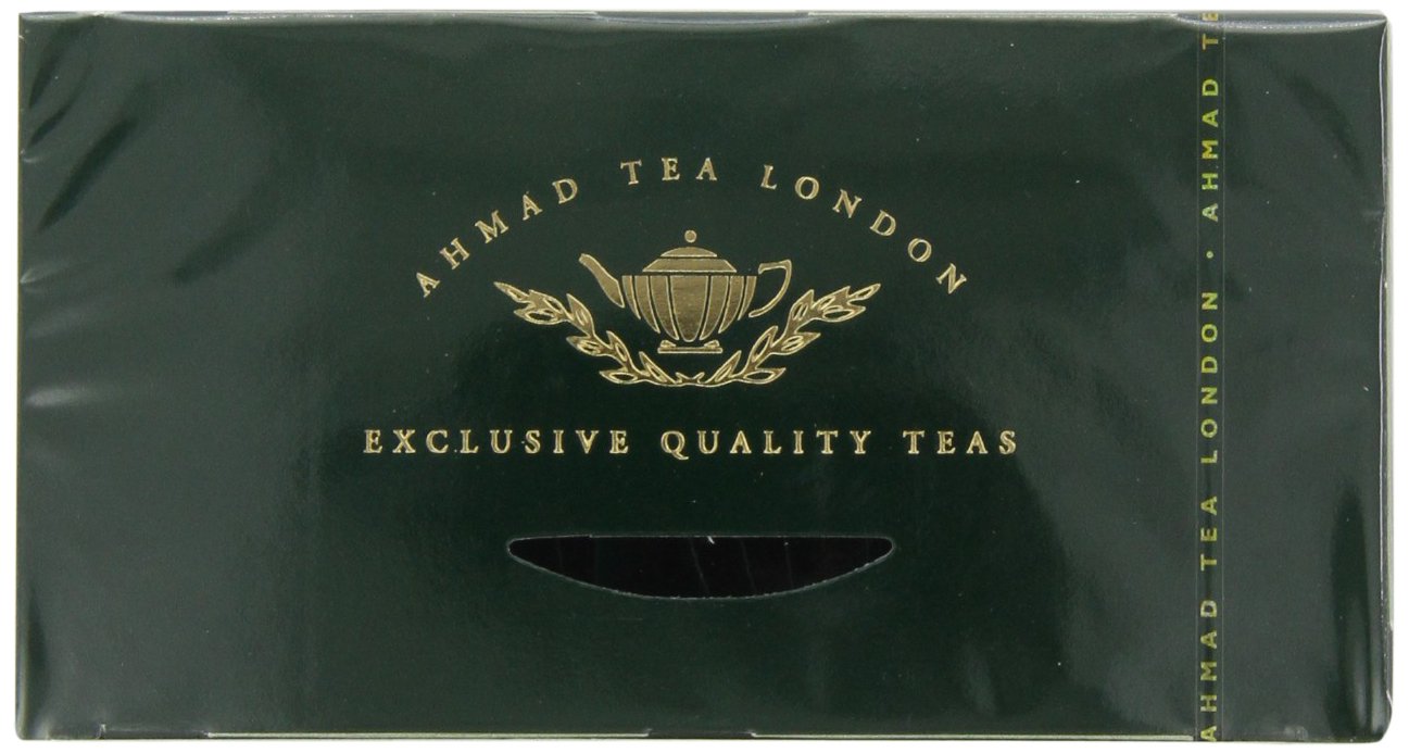 Ahmad Tea Black Tea, Darjeeling Teabags, 20 Ct (Pack Of 6) - Caffeinated & Sugar-Free