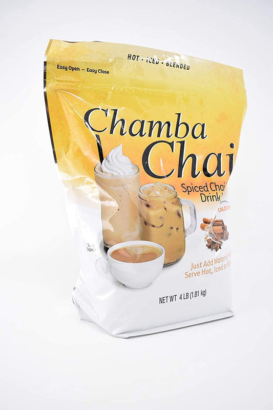 Spiced Chai Latte Drink Mix (4Lb Resealable Bag)